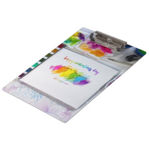 SlipperyJoe's Valentine's Day sentiment LGBTQ+ gay Clipboard