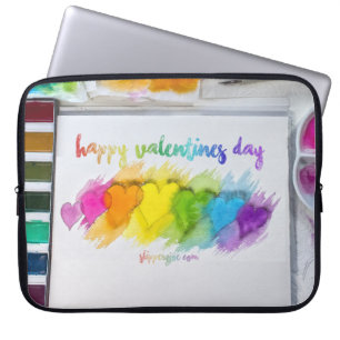SlipperyJoe's Valentine's Day sentiment LGBTQ+ gay Laptop Sleeve