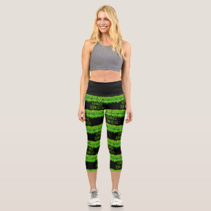 SlipperyJoe's vegan feminist attention-grabbing br Capri Leggings