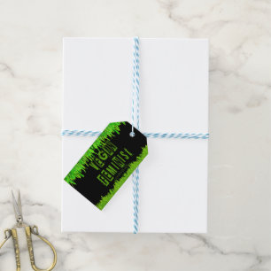 SlipperyJoe's vegan feminist attention-grabbing br Gift Tags