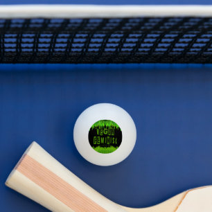 SlipperyJoe's vegan feminist attention-grabbing br Ping Pong Ball