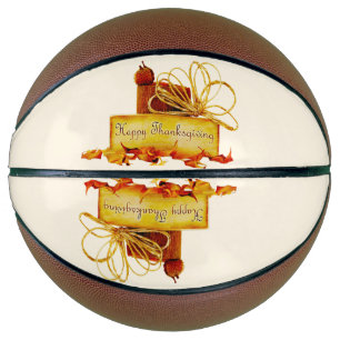 SlipperyJoe's warm festive Thanksgiving vibe rusti Basketball