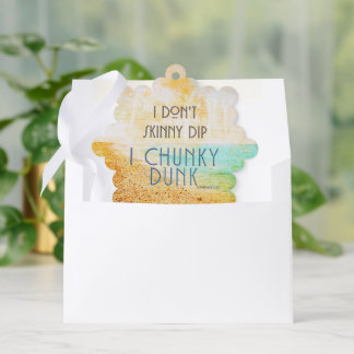 SlipperyJoe's warm idyllic beach scene campy skinn Tree Decoration Card