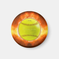 SlipperyJoe's yellow softball fireball flames rasp