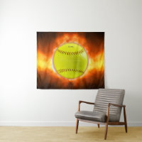 SlipperyJoe's yellow softball fireball flames rasp