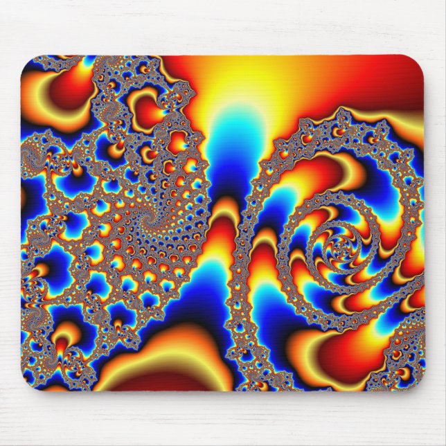 Slipping Through - Fractal Art Mouse Mat (Front)