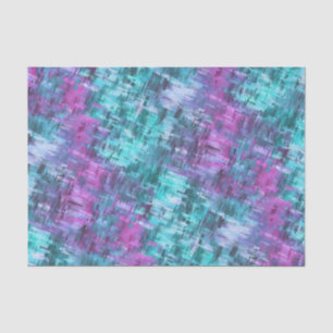 slipstream digihatch - teal and purple : tissue paper