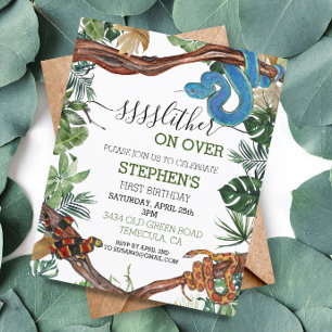 Slither on over Snake Reptile Lover Birthday
