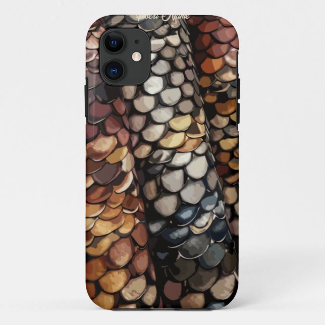 Slithering Chic Case-Mate iPhone Case (Back)