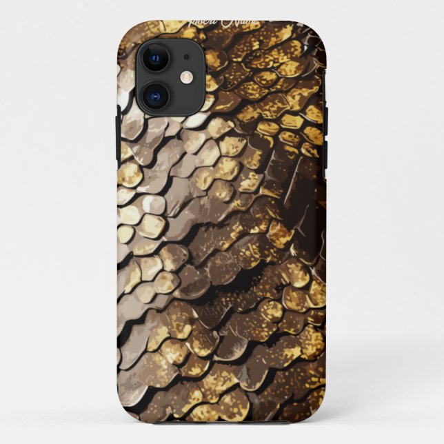 Slithering Chic Case-Mate iPhone Case (Back)