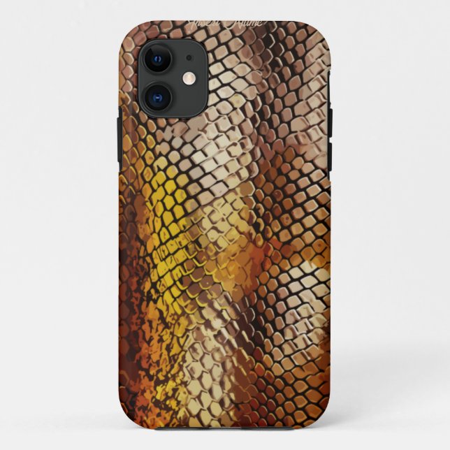 Slithering Chic Case-Mate iPhone Case (Back)
