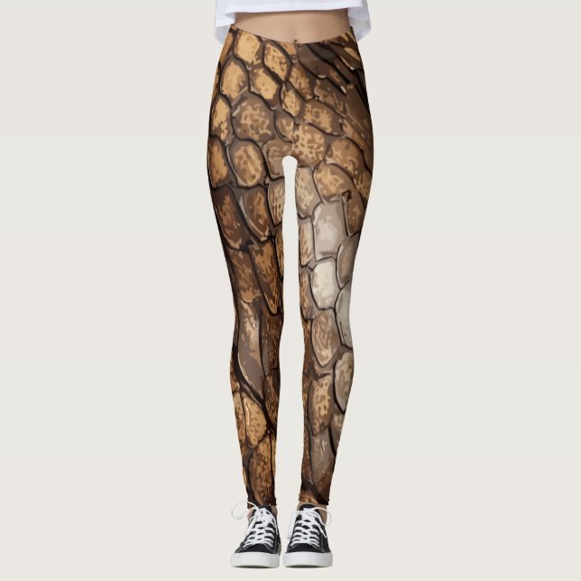 Slithering Chic Leggings (Front)