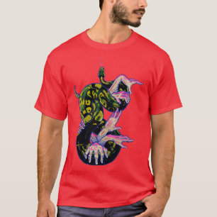 Slithery Snake suffocating hands  T-Shirt