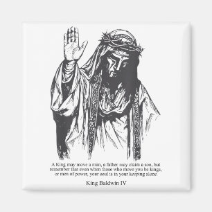 Sliver Mask King Baldwin Iv Meme The Leper King Wa Magnet