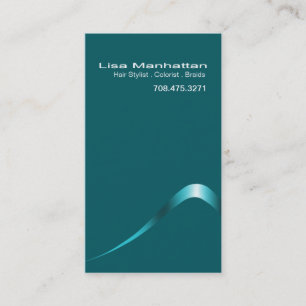 Sliver Sophisticated Business Card template