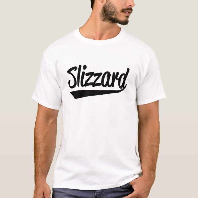 Slizzard - Black T-Shirt (Front)