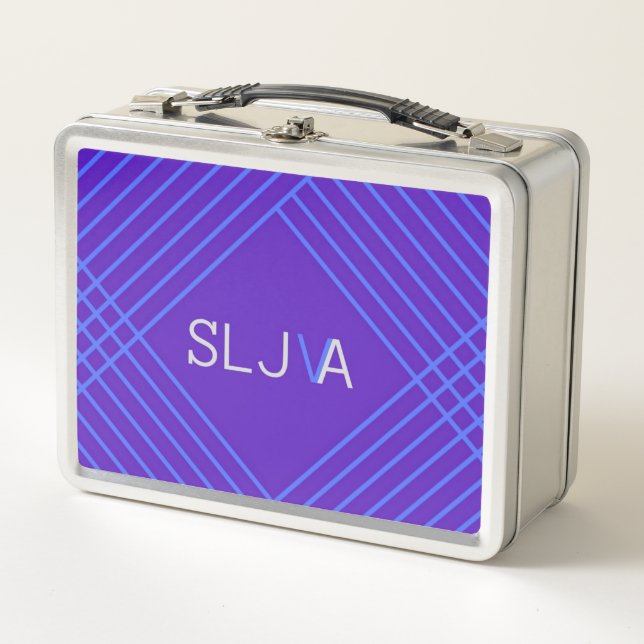 SLJ-VA Logo Metal Lunch Box (Front)