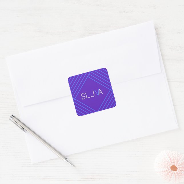SLJ-VA Logo Square Sticker (Envelope)
