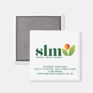 SLM CONSULTANCY Client Thank You Gift Magnet