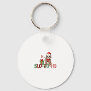 Slo Ho Ho Xmas Sloth 2 Key Ring