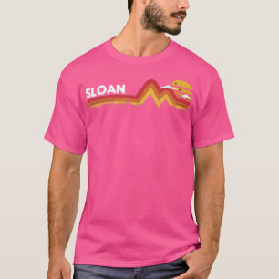 Sloan Funny Retro Vintage Sunset Sloan 80s 90s T-s T-Shirt