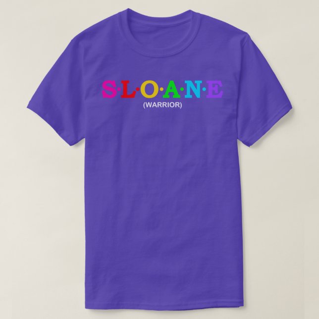 Sloane Warrior T-Shirt (Design Front)