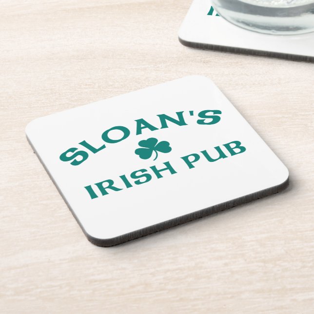 Sloan's Irish Pub  Coaster (Left Side)
