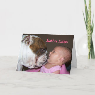Slobber kisses Valentines Day card  Help Rescue