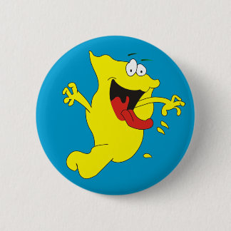 Slobbering Spook 6 Cm Round Badge