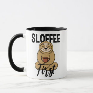 Sloffee - Beautiful & funny lazy and coffee Mug