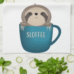 Sloffee! Tea Towel