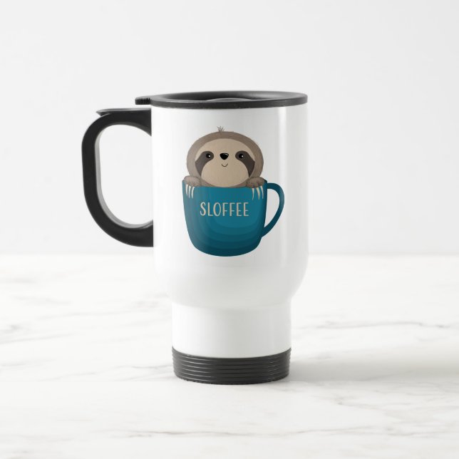 Sloffee! Travel Mug (Left)