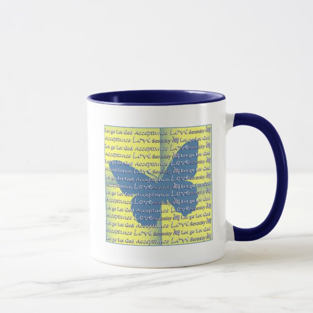 Slogan Butterfly Mug (Right)