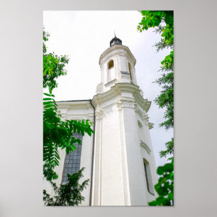 Slonim Belarus Architecture City Cathedral Poster