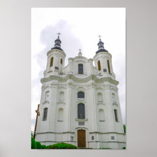 Slonim Belarus Architecture City Cathedral Poster