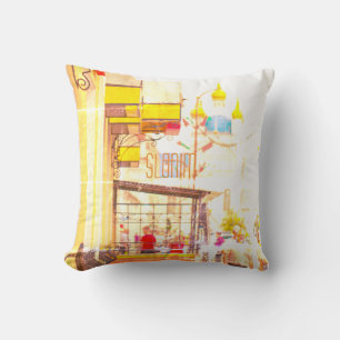 Slonim Belarus Architecture City Street Cityscape Cushion