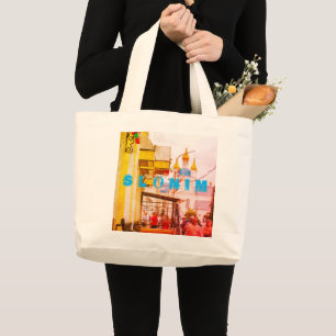 Slonim Belarus Architecture City Street Cityscape Large Tote Bag