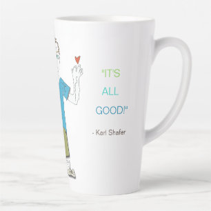 'Slooky - "It's All Good" Latte Mug. Rev. Mug
