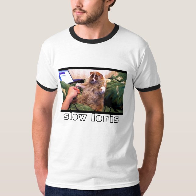 slooow loris T-Shirt (Front)