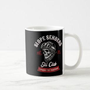 Slope senders freestyle skiing skiers winter coffee mug