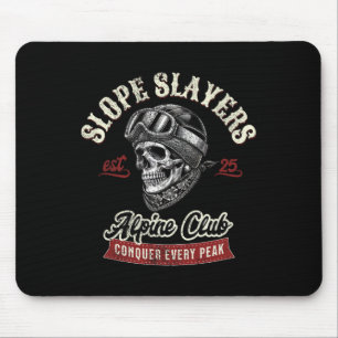 Slope Slayers Freestyle Skiing Skiers Winter Adven Mouse Mat