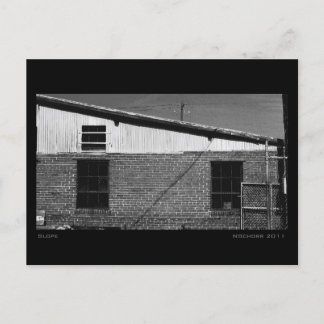 Slope Urban Industrial Digital Fine Art Landscape Postcard
