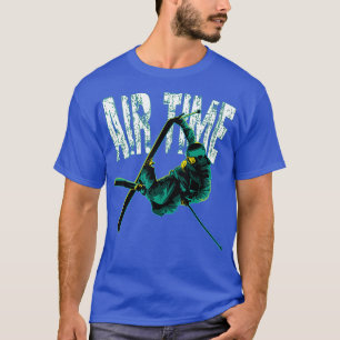 Slopestyle Air Time Cool Freestyle Skiing T-Shirt