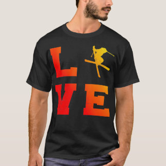Slopestyle Ski Jumping Freestyle Ski Freestyle  T-Shirt