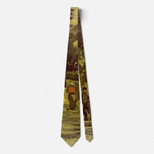 Sloping Path in Montmartre by Vincent van Gogh Tie