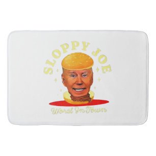Sloppy Joe Biden Anti President  Bath Mat