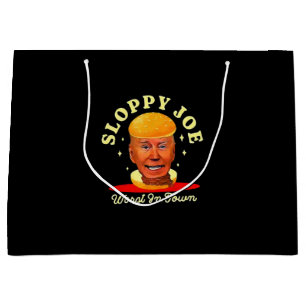 Sloppy Joe Biden Anti President Large Gift Bag