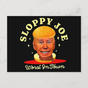 Sloppy Joe Biden Anti President Postcard