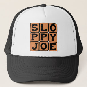 Sloppy Joe, Comfort Food Sandwich Trucker Hat