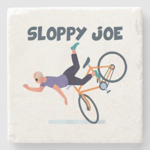 Sloppy Joe Funny Biden Shirt Sloppy Joe Biden Funn Stone Coaster